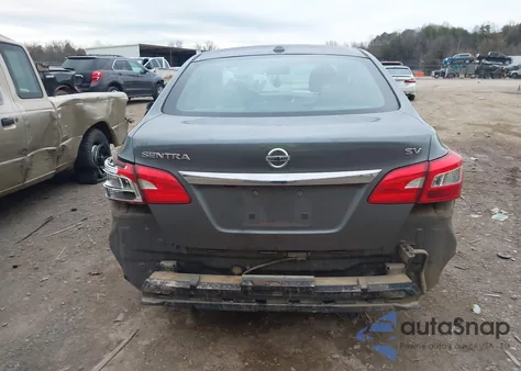 2017 Nissan Sentra Sv z USA, uszkodzony, nr VIN 3N1AB7AP6HL640170